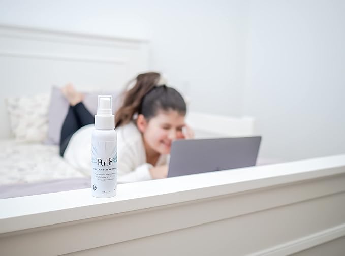 PurLif Silver Cleansing and Refreshing Mask, Fabric, Surface Spray and Deodorizer - Travel Size
