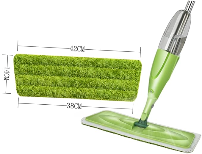 3pcs Mop Cloth Water Spraying Cleaning Tool for Household Use Microfiber Mop Pads for Corners Bathrooms Kitchens