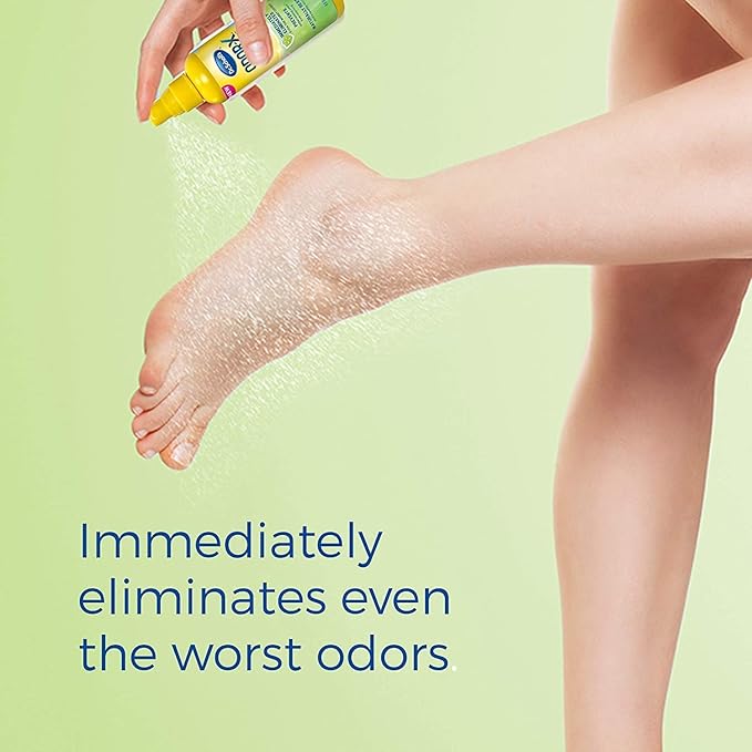 Dr. Scholl's Probiotic Foot Spray 4oz Immediately Eliminates and Prevents Odors from Returning Shoe Deodorizer, 4 Ounce (Pack of 2)