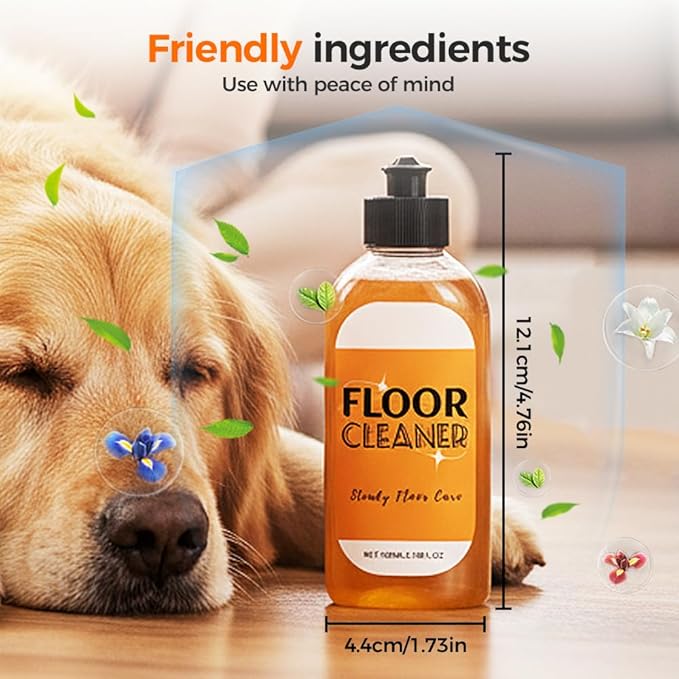 Floor Cleaner, 2026 Household Hardwood Floor Cleaner - All-Surface Acid, Powerful Stain Removing Floor Cleaner for Mopping, Spraying Hardwood, Tile, Marble, Laminate Floors (2, 100ml)
