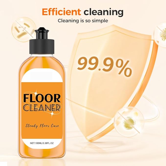 Floor Cleaner, 2026 Household Hardwood Floor Cleaner - All-Surface Acid, Powerful Stain Removing Floor Cleaner for Mopping, Spraying Hardwood, Tile, Marble, Laminate Floors (2, 100ml)