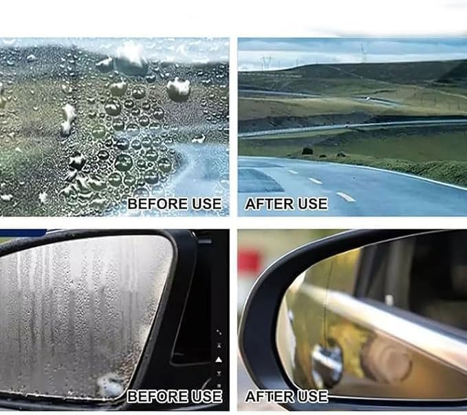 Glass Cleaner, Automotive Oil Film Cleaning Brush, Glass Cleaning Board, For Car Window, Glass(2, Red)