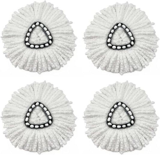 4pcs Replacement Microfibre Spin Mop Clean Refill Head for O Cedar Easy Wring Household Cleaning Tools Spinning Mop Accessories