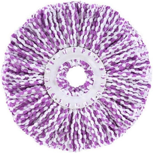 Microfiber Spin Mop Head Refill Replacements Mop Head Cleaning Floor Head Mop Mop(Purple)