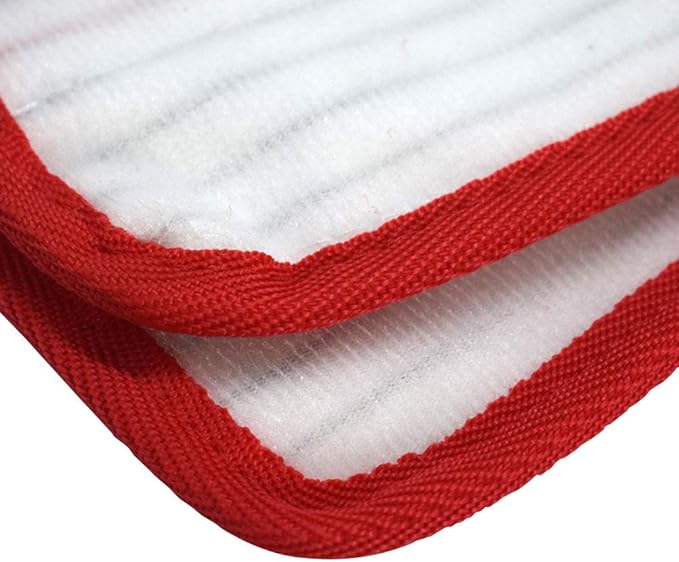 VideoPUP 4PCS Replacement Microfiber Washable Spray Mop Pads Compatible with ProMist Max Spray Mop Reusable Refill Mop Pads