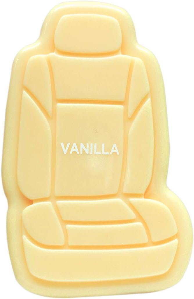 FH Group Air Freshener Vent Clips, Mini Car Seat Covers Design, (Vanilla Scent)