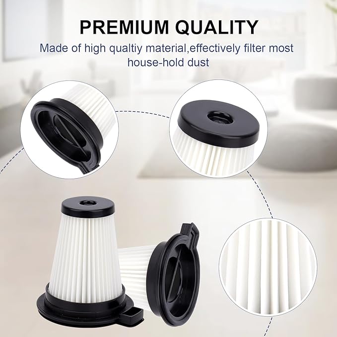 Replacement Filters for Wyze Cordless Vacuum Cleaner - Vacuum Accessories Parts,8 Pack