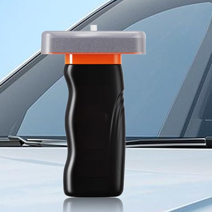 Automotive Oil Film Cleaning Brush - Car Glass Window Cleaner Brush - Automotive Oil Film Remover - for Rearview Mirror Truck SUV Vehicle