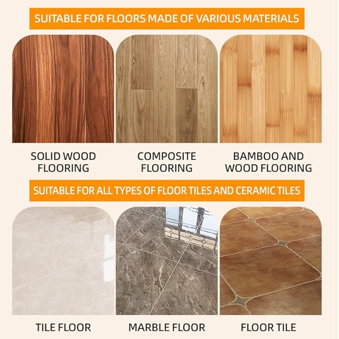 Upgraded Enzyme Floor Cleaner, Fast Drying Mop Soap, Acid-Free Formula, Wood Tile Laminate Marble Shower Bathroom Floor Cleaning Solution (2 bottles【family pack】)