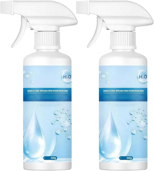 Clothing Emulsifier, Non-Ionic Laundry Pre-Treatment, Clothing Emulsifier Stain Remover, Powerful Fabric Cleaner for Clothes Care, For Grease, Oil, Food On Clothes And Shoes (2pcs)