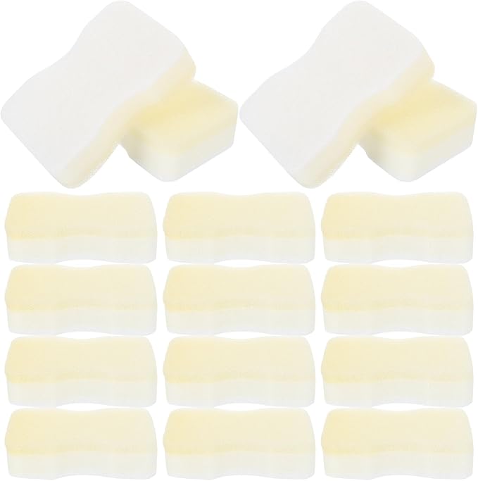 Angoily Lampshade Cleaning Sponges 15pcs Set Dry Cleaning Sponge for Lamp Shade Dust and Soot Removal Reusable Fabric Cleaner for Curtains, Pets Hair, and Crafts