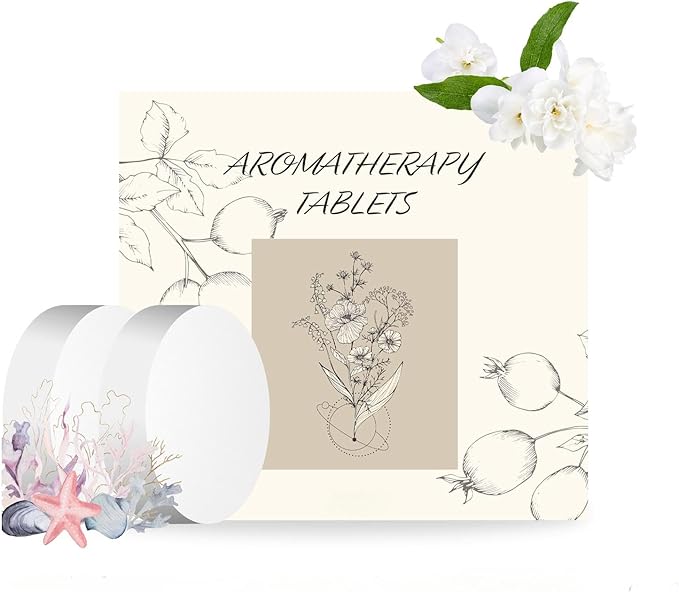 12Pcs Scented Tablets – Subtle Scent (Cologne + Ocean Scent)