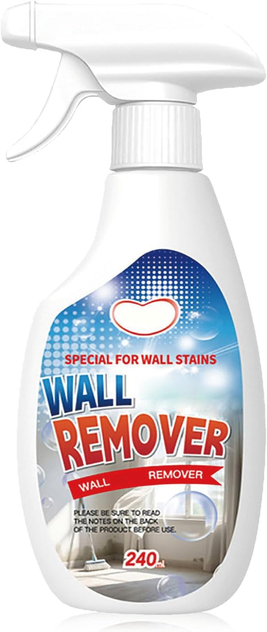 Highly Effective Removal Spray, 8.46 Fl.Oz Wall Cleaner Spray, Multi-Surface Cleaning Solution,Dirt, Dust And Stain Remover,for Wood,Tile,Fabric,Bathrooms,Kitchens (1, 8.12 fl.oz)