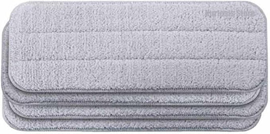 Artemisia Mop Compatible with M-i Mijia Water Spray Mop 360 Rotating Cleaning Cloth Head Wooden Carbon Fiber Cloth (Color : 4pcs)