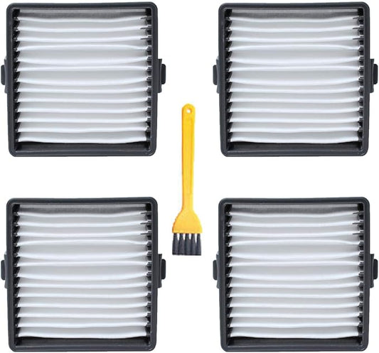 A32VC04 Filter, Hand Vacuum Filter Support Assembly Compatible with Ryobi P712 P713 P714K, Replace 019484001007 533907001 (4 Packs)