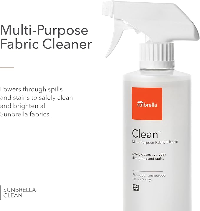 Sunbrella Total Care Kit | Clean, Protect & Restore Fabric & Upholstery | Fabric Cleaner, Stain Remover, and Protector Bundle | 16 fl oz / 5 fl oz