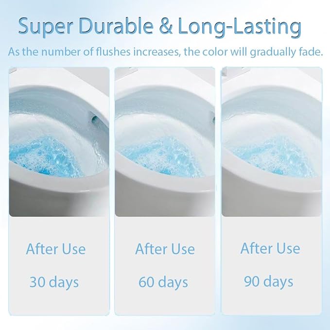 Toilet Cleaner & Toilet Deodorizer, Super Strong Toilet Bowl Cleaner for Removing Dirt, be Used for A Long Time (Rose Red, 1Pc)