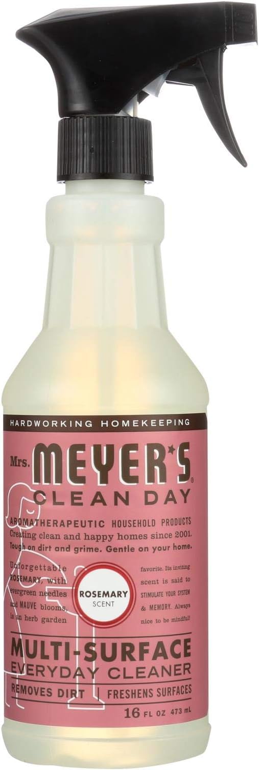 Mrs. Meyer'S All Purpose Cleaner Organic Bottle 16 Oz Can Be Used On Many Surfaces