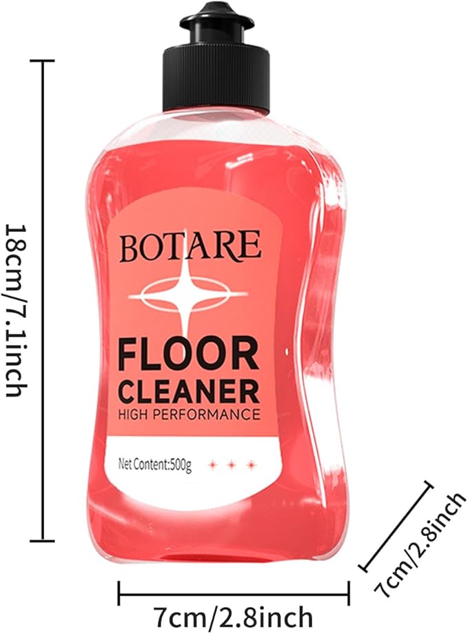 Floor Cleaner Liquid for Mopping, Household Deep Cleaning Solution for Wood,Hardwood,Tile,Laminate,Marble & Porcelain & Bathroom,Sakura Scent,17.6 Fl Oz Each(2 Bottles+1 Cleaning Cloth)