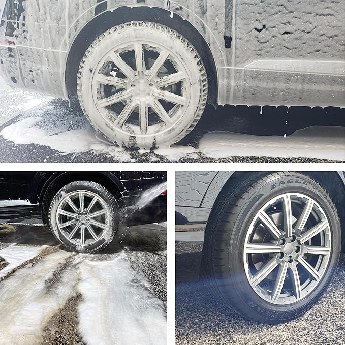 Foam Cannon Ready to Use - Touchless One Step Car Wash Shampoo (1 Gallon, 128 oz) – No Mixing Ratio Required - Commercial Grade – Great for Cars, Trucks, Motorcycles, Other - Wash Chems (4)
