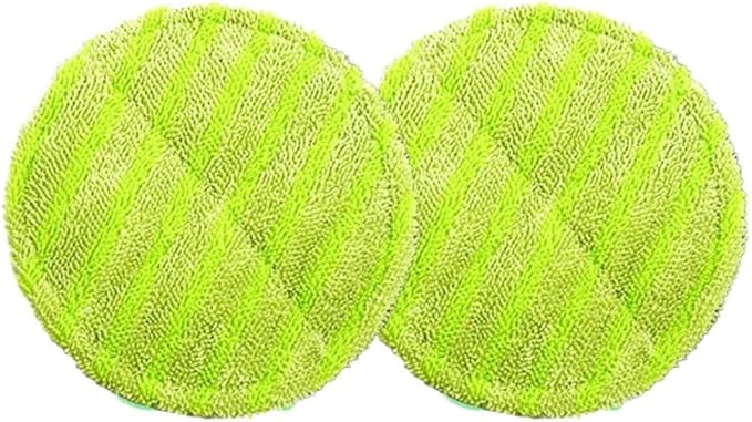 4 Pack Reusable Mop Heads for GOBOT For G29 Spin Mop Microfiber Cleaning Pads for Tough Stains and Polishing