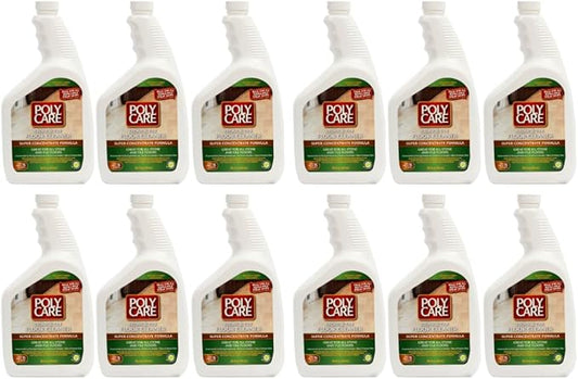 Stone & Tile Floor Cleaner Super Concentrate - 32 Fl Oz (12 Pack) - Fresh- Dilute Concentrate with Water for Spray Mops and Spray Bottles - Residue-Free Floor Cleaning Solution