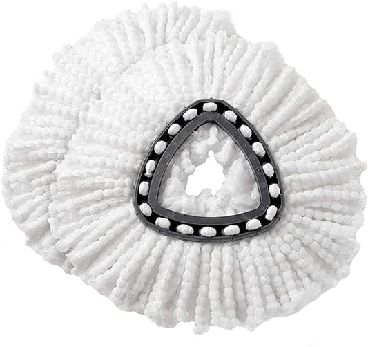 2 Pack Spin Mop Replacement Head Compatible with Ocedar EasyWring Spinning Mop,Microfiber Mop Refills Mop Replace Heads