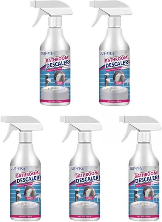 Stubborn Stains Cleaner - Advanced Foam Cleaner for Bathroom and Kitchen Surfaces, Removes Tough Stains Without Scrubbing, Safe for Tiles, Toilets, and Glass (5)