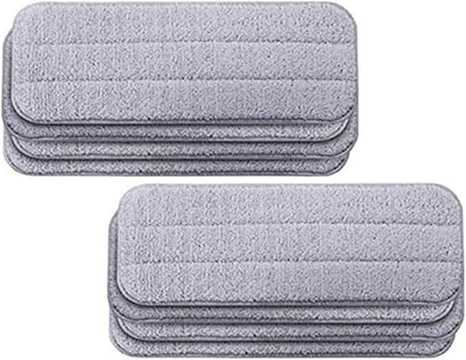 Youngran Compatible for Xiaomi Mijia Deerma Replace Mop Compatible for Mi Mijia Water Spray Mop 360 Rotating Cleaning Cloth Head Wooden Carbon Fiber Cloth C2 Leisurely (Color : 8pcs)