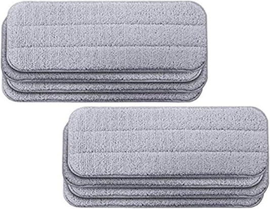 Youngran Compatible for Xiaomi Mijia Deerma Replace Mop Compatible for Mi Mijia Water Spray Mop 360 Rotating Cleaning Cloth Head Wooden Carbon Fiber Cloth C2 Leisurely (Color : 8pcs)