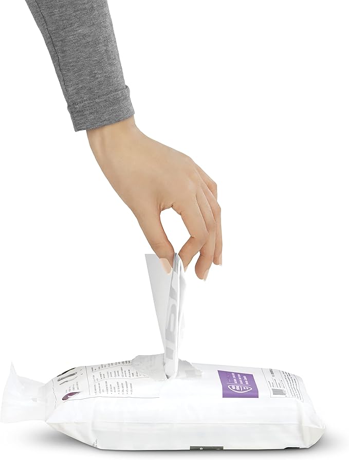 simplehuman Code D,Dispenser Pack Custom Fit Liners,Drawstring Trash Bags,20 Liter / 5.3 Gallon,White,100 Count (Pack of 2)