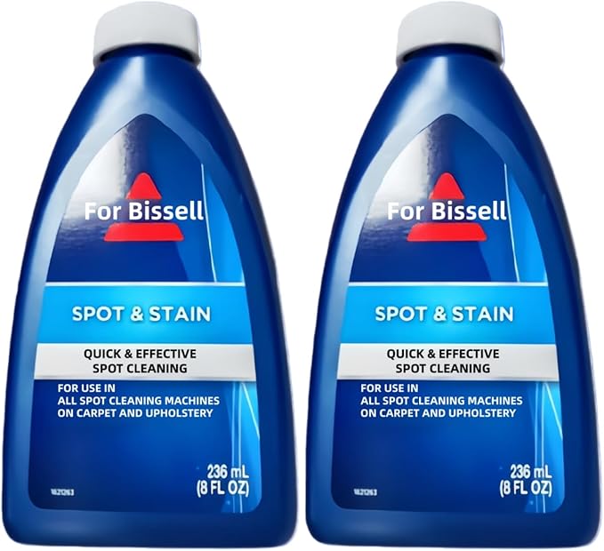 Fabric Sofa And Carpet Cleaning Solution. Floor Cleaning Liquid. Compatible For Bissell Wet Dry Vacuum Cleaner And Fabric Cleaners(2PCS 472ML)