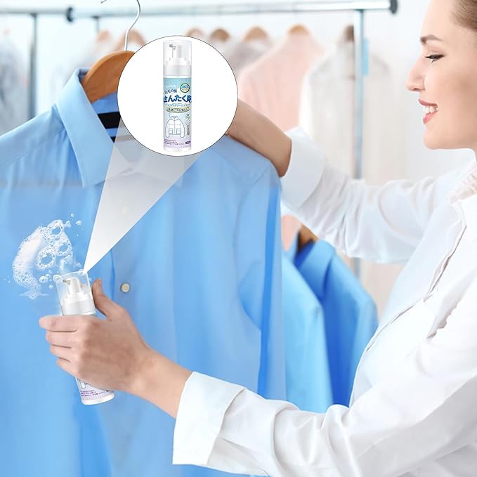 Dry Foam Cleaner For Clothes 200ml Down Jacket Cleaner Spray, Down Jacket Dry Cleaning Agent, Stubborn Stains Cleaners For Clothes, Downjacket Clean, Downs Jackets Detergent For Sleeping Bags