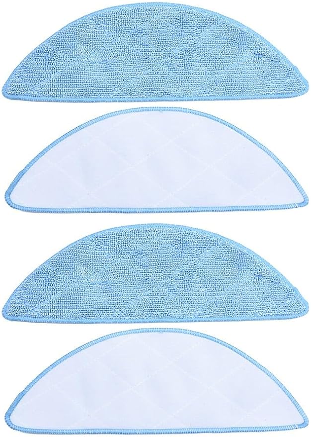 4 Pack Reusable Microfiber Pads for OGORI Electric Spin Mop Cleaning Tools Household Microfiber Home Appliance Vacuum Cleaner