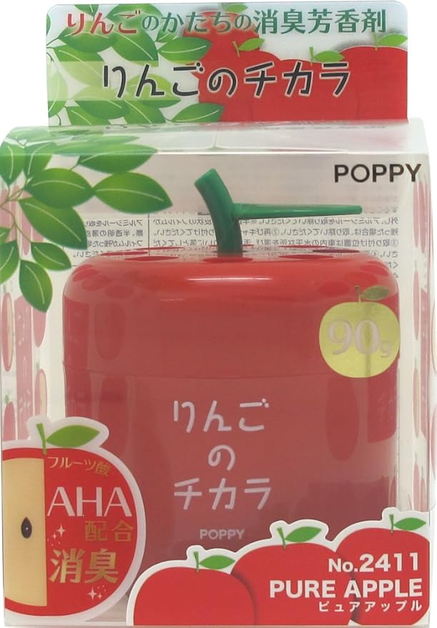 car air freshener, Mixed 2 Packs, Pure Apple and Honney Apple Scent in Cute Apple Shape Container, Best JDM Japan Car, Home, Office Air Freshener