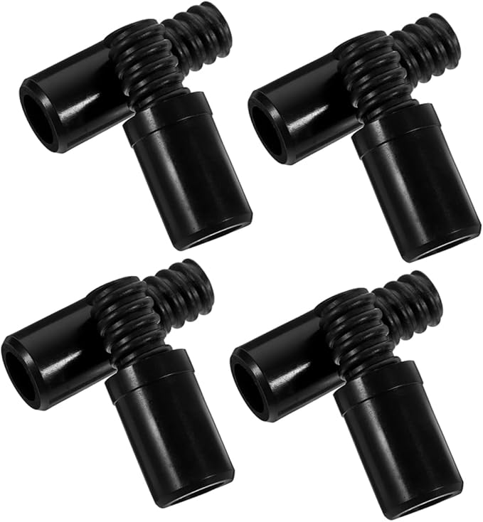 8pcs Plastic Threaded Handle Tip Replacement for Broom Pole Threaded Adapters for Broom Handle