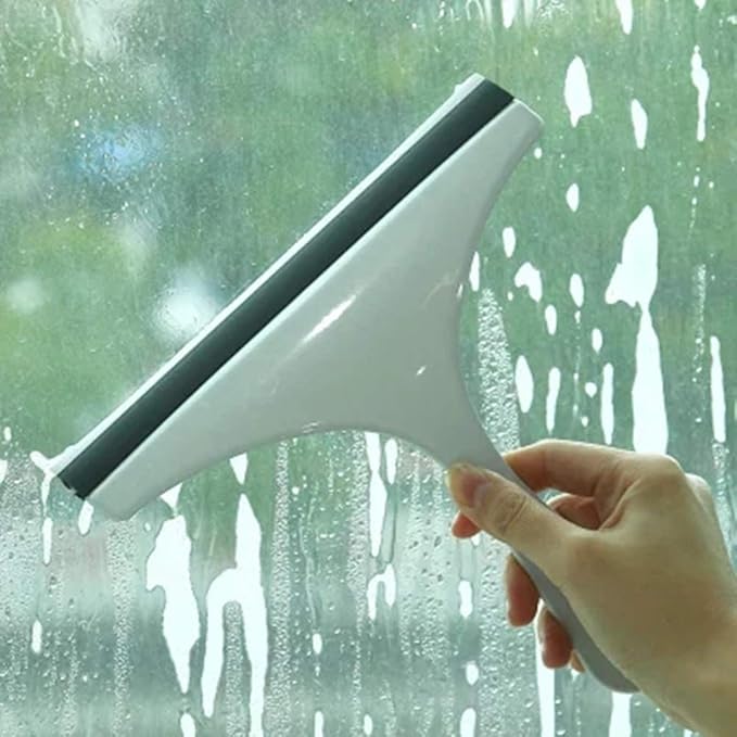Smooth PP Material Glass Cleaner Window Wiper, Brush with Hanging Hole Design, for Glass Cleaning