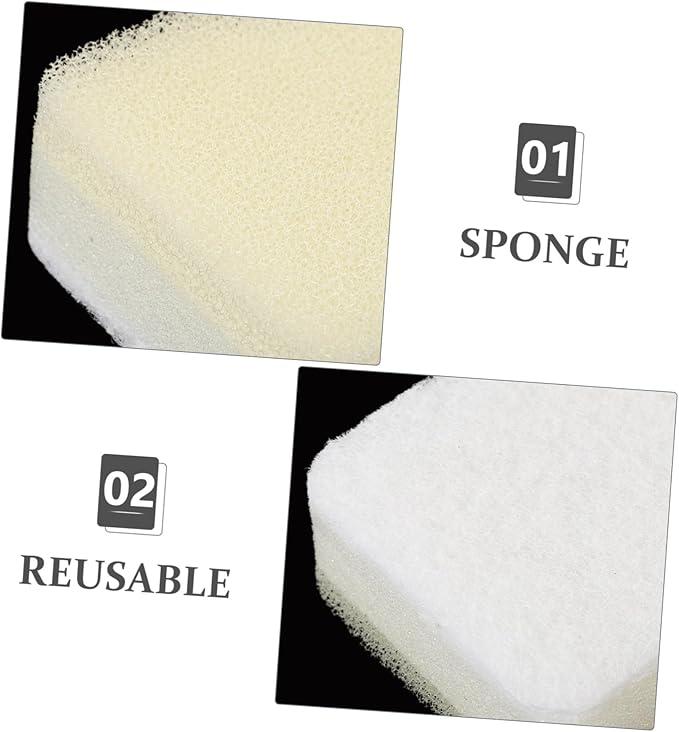 30pcs Gelloo White Cleaning Sponge Dryer Cleaner Dust Sponge for Lampshade Fabric Cleaning Tool