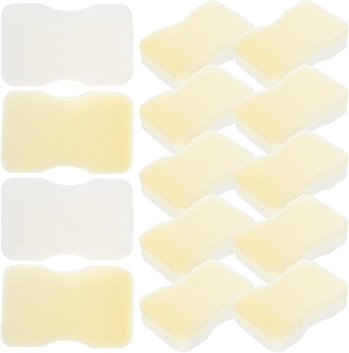 POPETPOP 15Pcs Lampshade Cleaning Sponges Set Reusable Dry Dust and Soot Remover Fabric Cleaner for Lamps, Curtains, and Pet Hair Removal Household Cleaning Tools