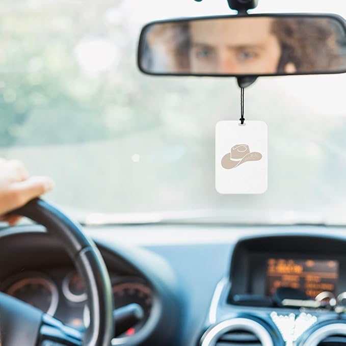 4 Pcs Western Car Air Freshener Boho Western Car Accessories for Women Preppy Cowgirl Car Air Freshener Decor for Mirror Home Closet