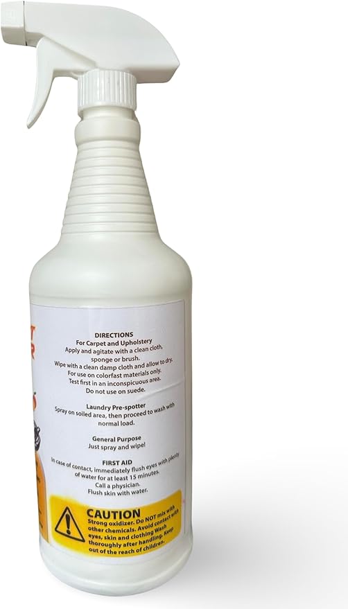UCS Oxy Spot Remover - All-Purpose Cleaner & Degreaser Spray, Super Size! (32 oz.)