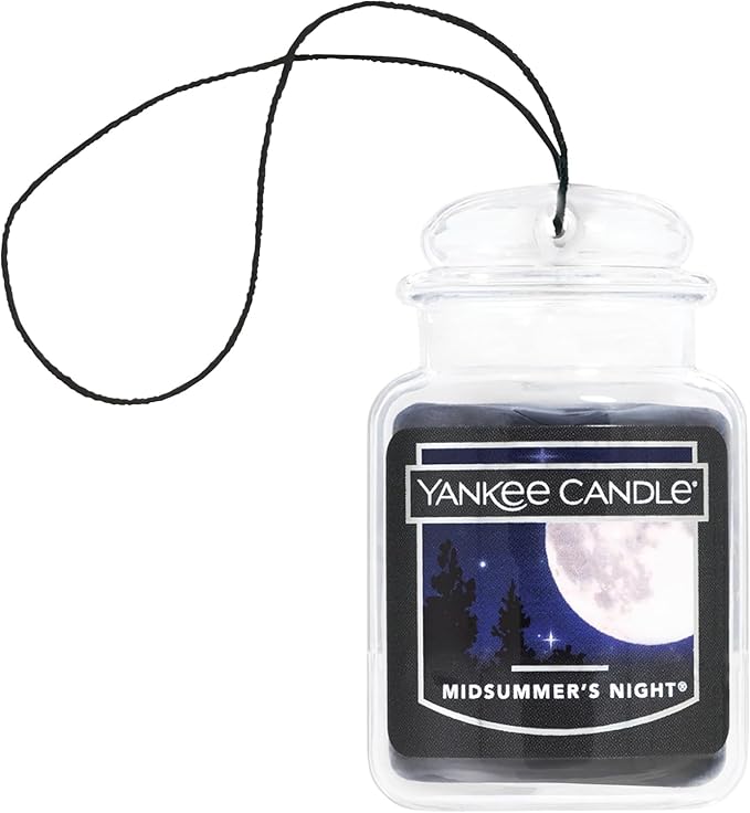 Yankee Candle Car Jar Ultimate, Midsummer's Night, 0.96 OZ (Pack of 6)