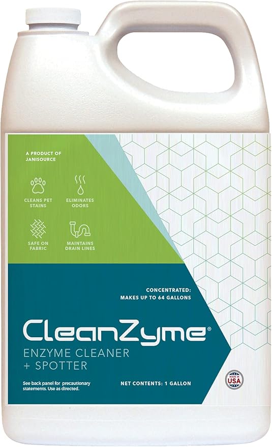 Cleanzyme Enzyme Odor & Spot Cleaner -1 Gallon…
