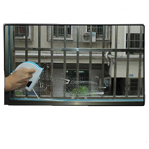 MIFXIN Magnetic Window Cleaner Glass Wiper Double Side Cleaning for 15-24mm Double Glazed High-Rise Window Glass Surface Magnetic Strong Cleaning Brush Tool