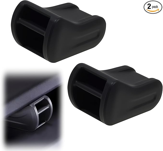 2 Pcs Air Freshener Adapter Compatible with Tesla, Vent Clip Holder for Model 3 Model Y 2017-2025, No Adhesive Installation Car Accessories with Universal Fit for Car Enthusiasts