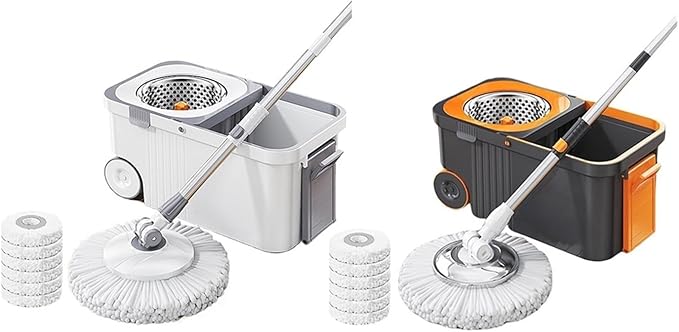 Automatic Dehydration Mop and Bucket Household Cleaning Brush Mop Brooms Cleaning Floor Household Handheld 360° Spin Mop