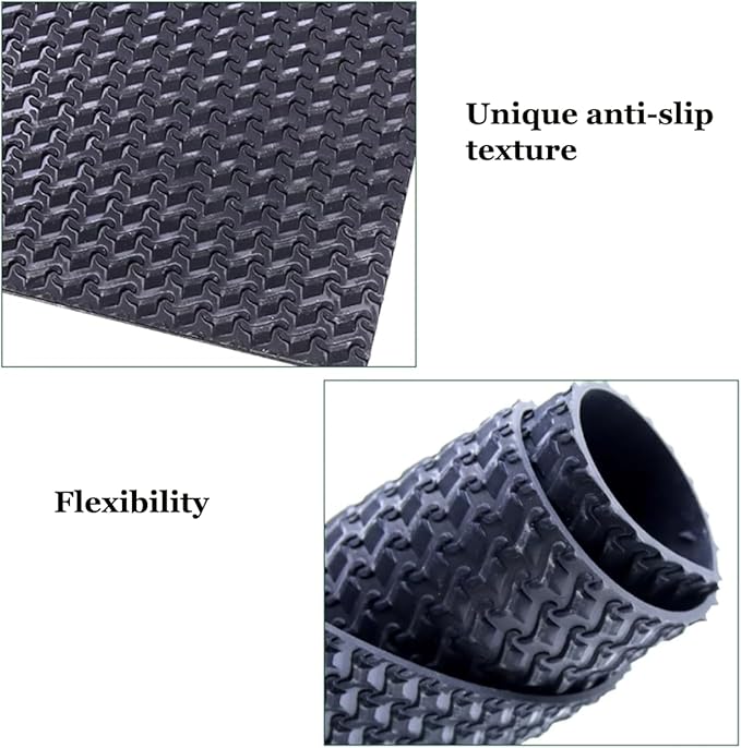 Shoe Sole Repair Rubber Sole Sheet, 2.5MM Thick Shoe Sole Replacement Heel Repair Pad Non-Slip Rubber Soling Sheet for Bottom of Shoes (L(375mmx565mm), White)