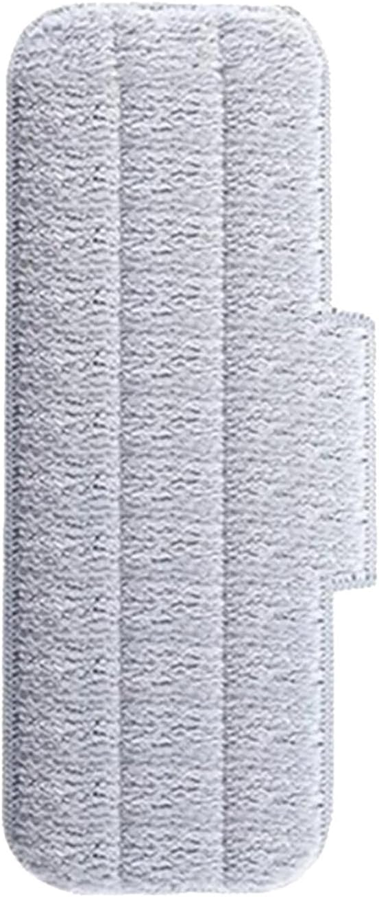 Wooden Carbon Fiber Cloth Replace Mop,Compatible For Deerma TB900，Compatible For Mijia， Water Spray Mop 360 Rotating Cleaning Cloth Head C2(12PCS)