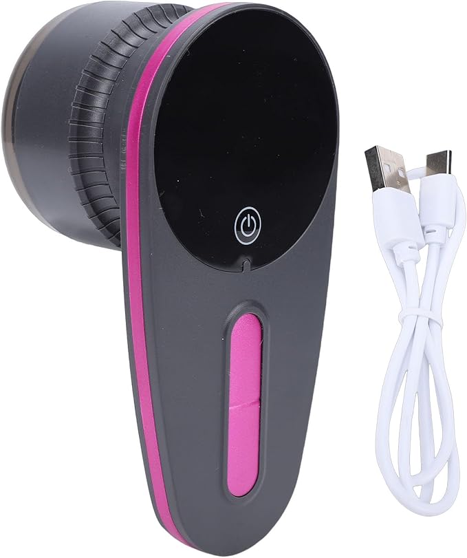 AUNMAS Portable Lint Remover, Fabric Cleaner with High Efficiency Lint Removal, Compact Design and Long Lasting Battery for Daily Use and Home Maintenance