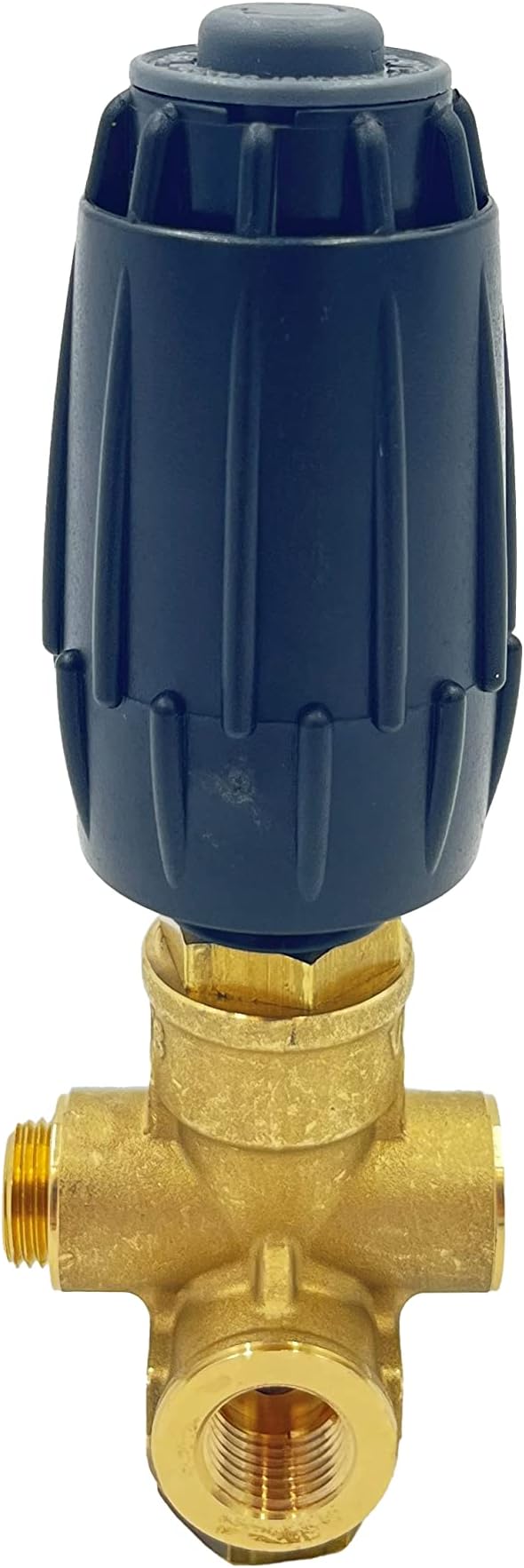 Annovi Reverberi VRT3-310EZ Unloader, Black Spring, 4500 PSI, 10.5 GPM, Adjustment Knob, EZ Start, Brass